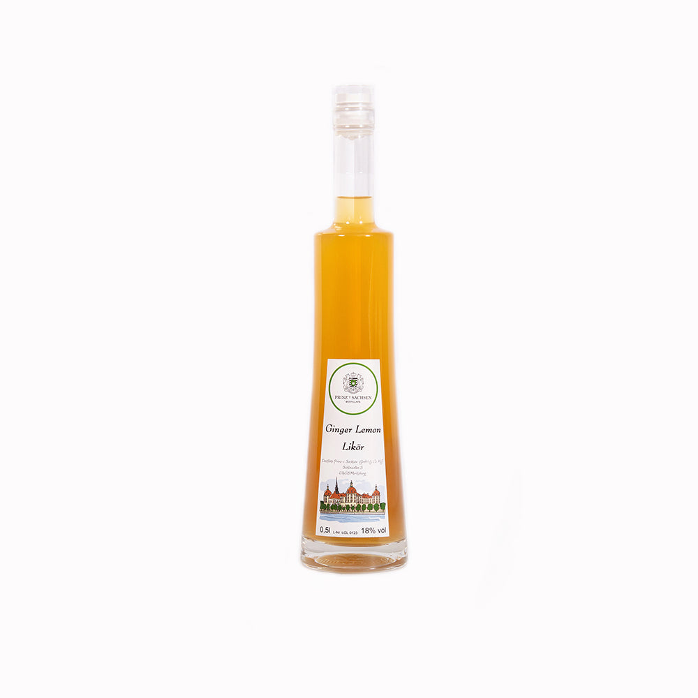 Ginger Lemon Likör mit frischer, würziger Note