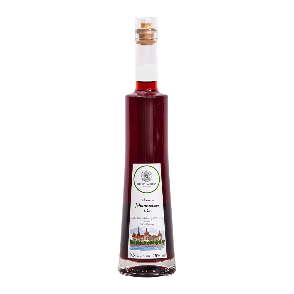 Schwarzer Johannisbeerlikör (25%)